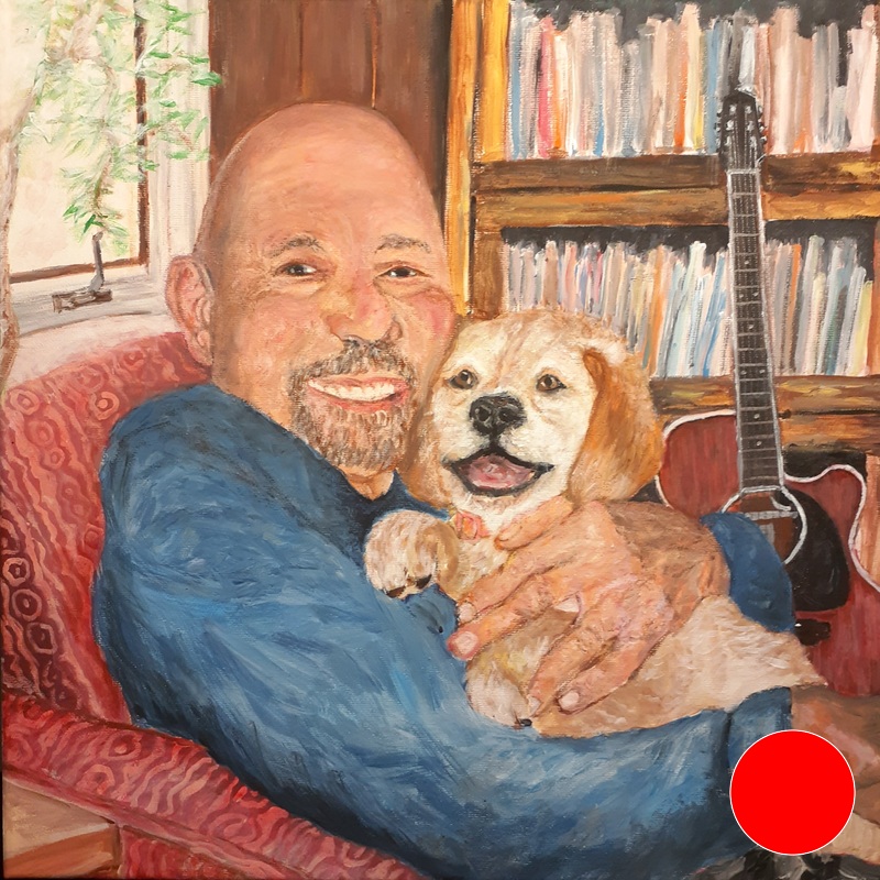 Pet and Owner Portrait Example