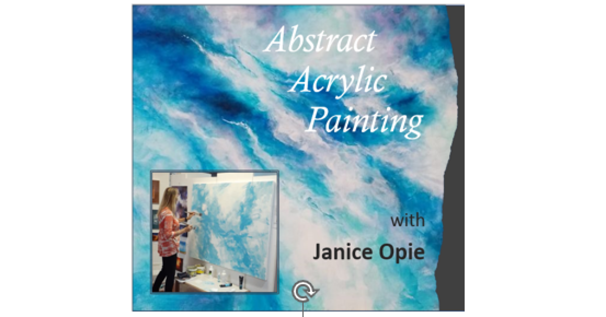 Abstract Acrylic Painting with Janice Opie