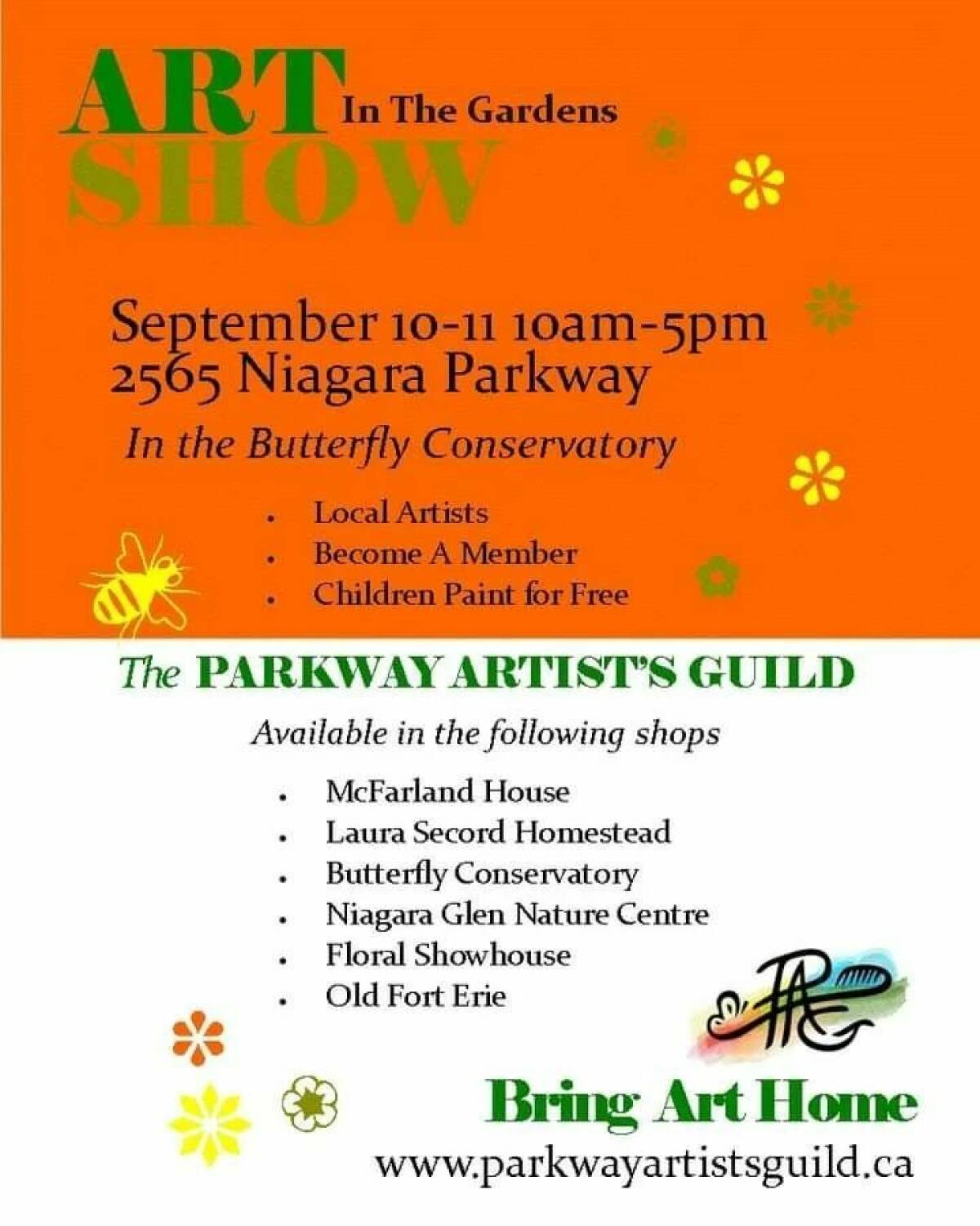 PAG Butterfly Conservatory Indoor Group Show