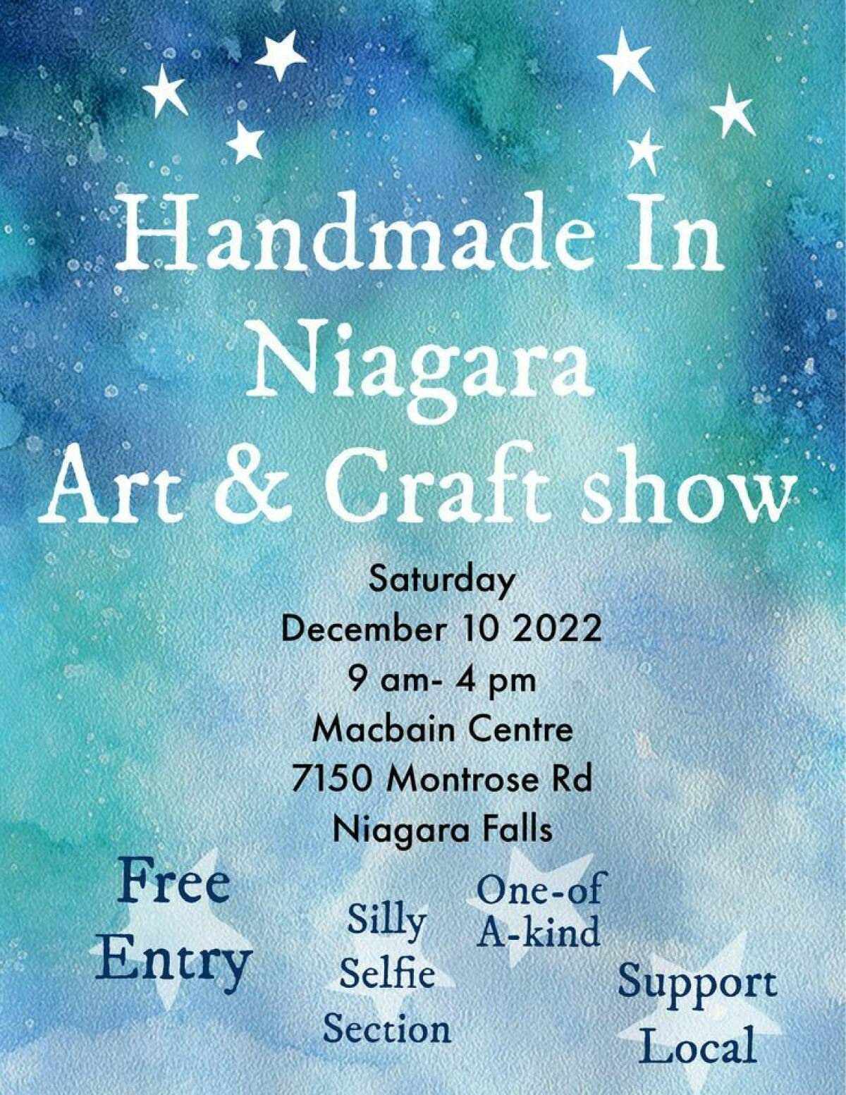 Handmade in Niagara Art & Craft Show